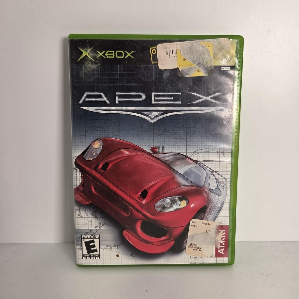 Apex Microsoft Xbox Video Game CIB Racing Atari E NTSC-U/C 2003 Manual‎